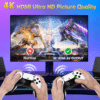 2025 Latest Plug & Play Video TV Game 4K Ultra HD Game Stick, Wireless TV Game with Games Built-in 20,000+ Games & 64Gb TF, 23 Emulators TV Gaming Console for Kids 5 Years to 17 Years - Image 3