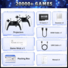 2025 Latest Plug & Play Video TV Game 4K Ultra HD Game Stick, Wireless TV Game with Games Built-in 20,000+ Games & 64Gb TF, 23 Emulators TV Gaming Console for Kids 5 Years to 17 Years - Image 6