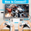 2025 Latest Plug & Play Video TV Game 4K Ultra HD Game Stick, Wireless TV Game with Games Built-in 20,000+ Games & 64Gb TF, 23 Emulators TV Gaming Console for Kids 5 Years to 17 Years - Image 7