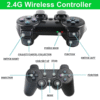 Retro Game Console with 2 Wireless Controllers, Video Game Preloaded with 20,000+ Classic Games, HDMI Output, Plug and Play (Limited Edition), Black - Image 4