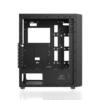 Ant Esports Elite 1100 Mid-Tower Computer Case/Gaming Cabinet - Black | Support ATX, M-ATX, ITX | Pre- Installed 3 x 120mm Front and 1 x 120mm Rear Rainbow Fans - Image 14