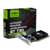 FRONTECH GT730-4GD3 Graphics Card with 4 GB DDR3 64 BIts PCI Express RAM, Quality Gaming Graphics Card, Single Cooling Fan, 3 Years Warranty
