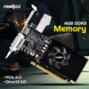 FRONTECH GT730-4GD3 Graphics Card with 4 GB DDR3 64 BIts PCI Express RAM, Quality Gaming Graphics Card, Single Cooling Fan, 3 Years Warranty - Image 4
