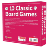 Popcorn Games & Puzzles 10 in 1 Classic Board Games for Smart Kids|Help to Boost Decision Making,Strategic Thinking and Problem Solving, Family - Image 2